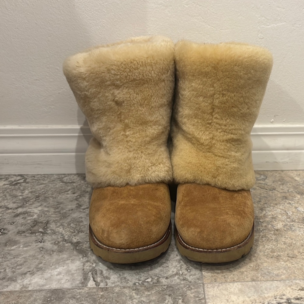 UGG Patten Shearling Cuff Boots